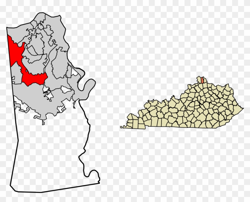 Map Of Kentucky Clipart #5381170