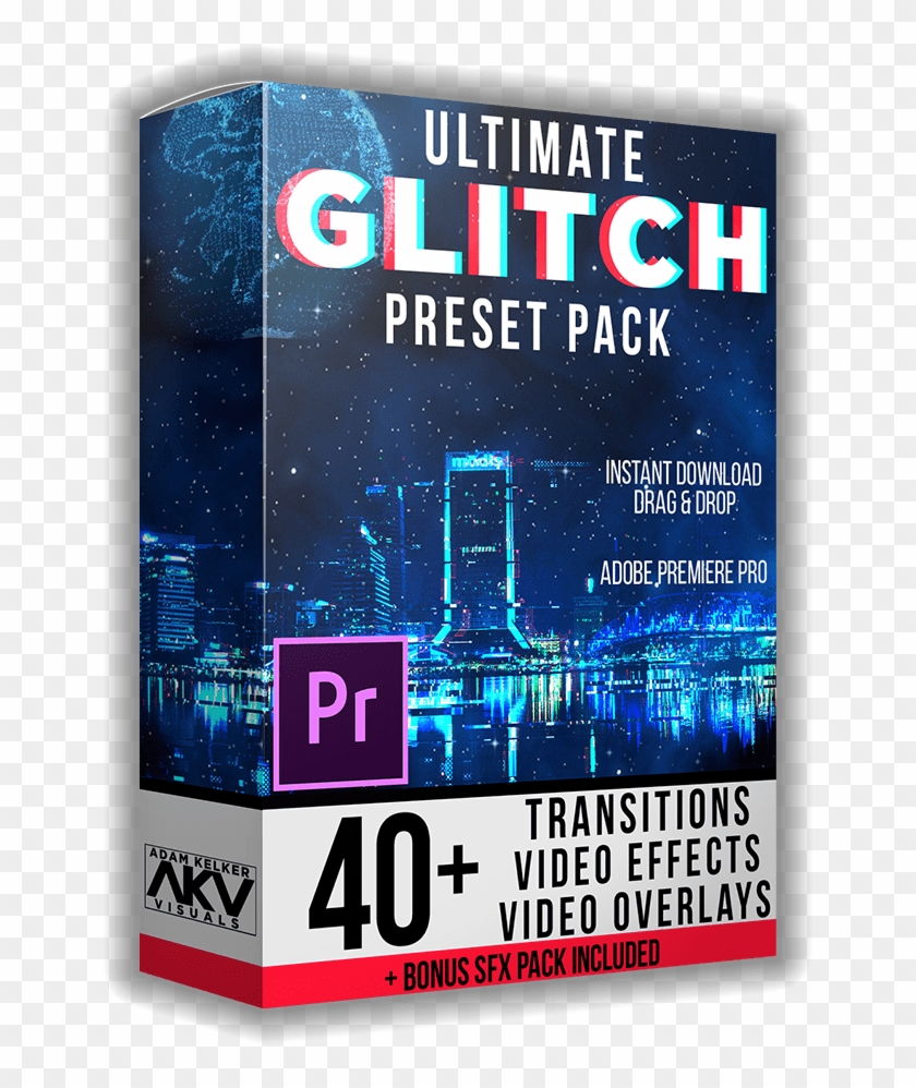 Ultimate Glitch Pack - Flyer Clipart