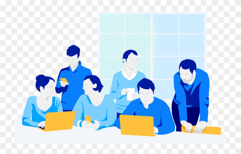 Generation Z In The Workplace - Millennial Vector Clipart