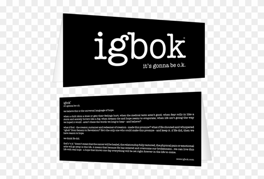 Igbok Notecard - Black - Dont Go Looking For Trouble Trouble Usually Finds Me Clipart #5381842