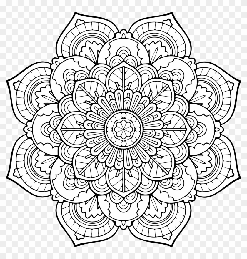 Mandala Designs Tumblr Auto Electrical Wiring Diagrammandala - Printable Mandala Art Coloring Pages Clipart