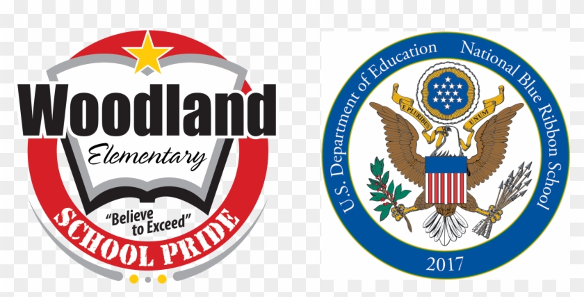 Woodland School Logo - National Blue Ribbon Schools Program Clipart #5382307