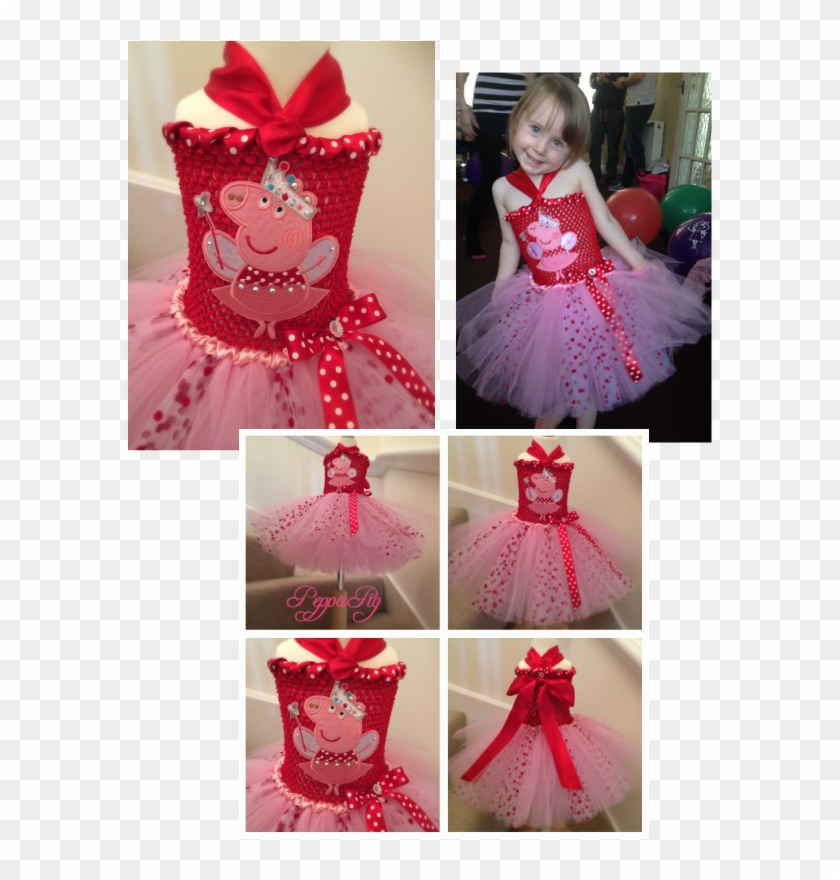 My Fairy Ballerina, "peppa Pig Inspired" Princess Dress - Gown Clipart