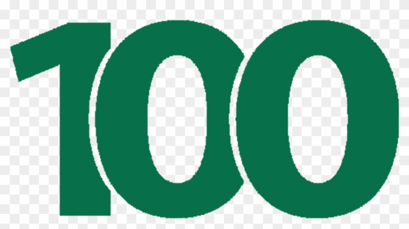 100-day Letter - Number 100 Transparent Clipart