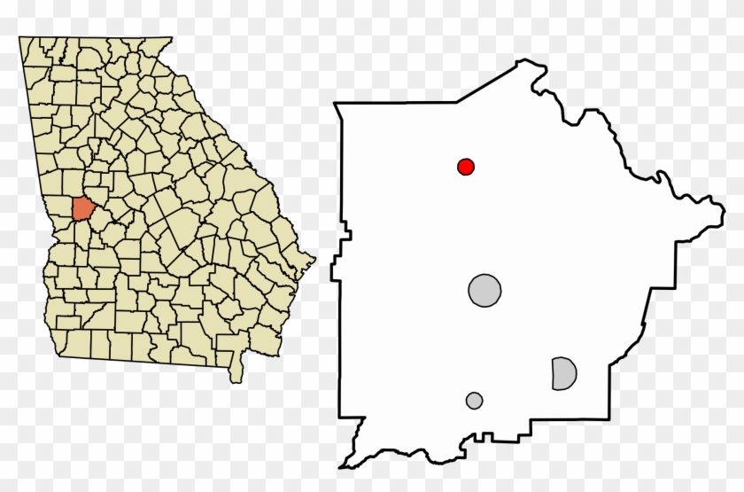 Open - West Point Lake Georgia Map Clipart