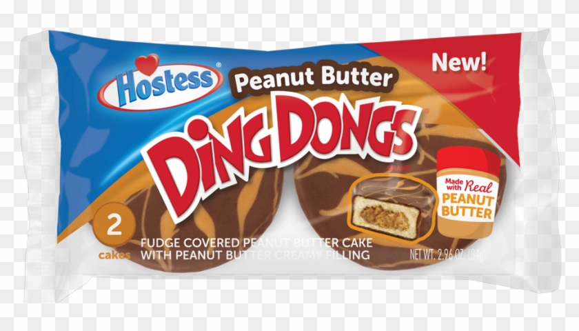 Hostess Peanut Butter Ding Dongs - Hostess Twinkies Clipart