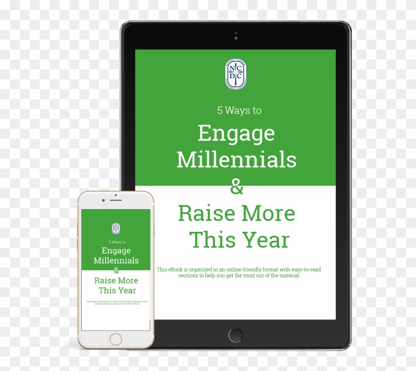 Engage Millennials & Raise More This Year This Ebook - Smartphone Clipart #5382645