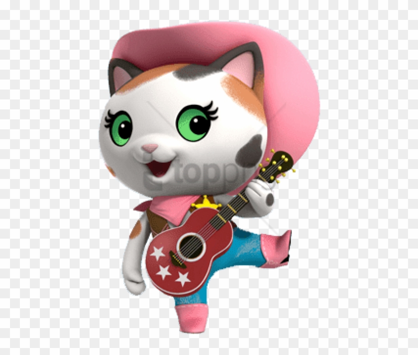 Free Png Download Sheriff Callie With Her Guitar Clipart - Sheriff Callie Png Wild West Transparent Png #5383511
