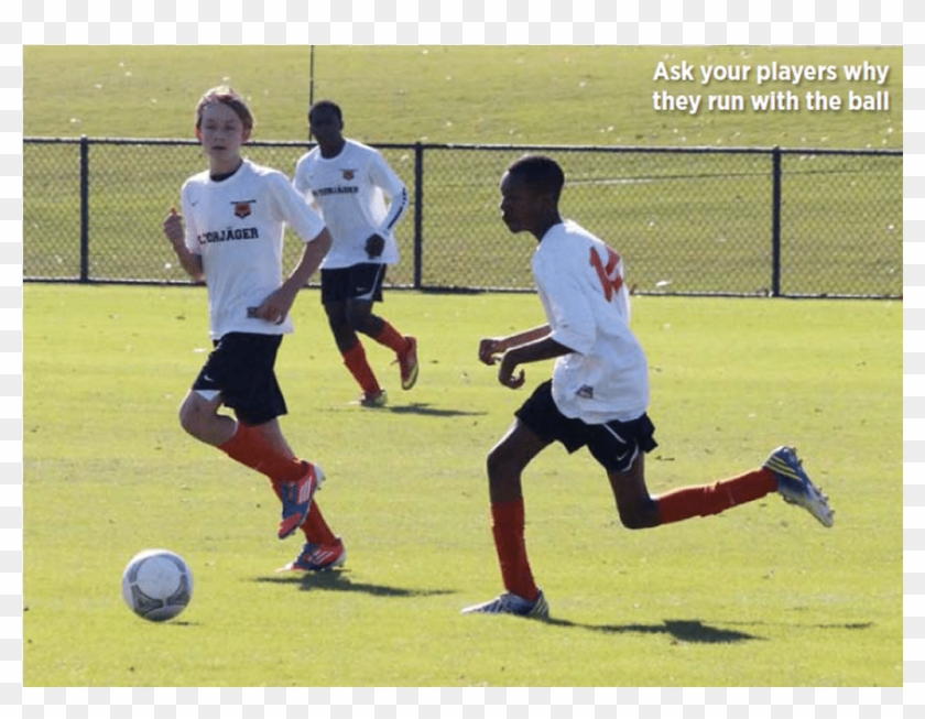 How To Develop Soccer Players - Kick Up A Soccer Ball Clipart #5383513