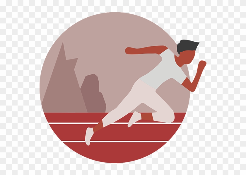 Athlete - Philippine National Oil Company Logo Clipart #5383574