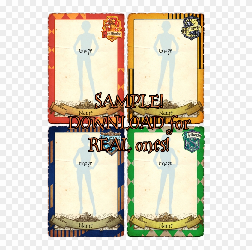 Harry Potter Character Template Clipart