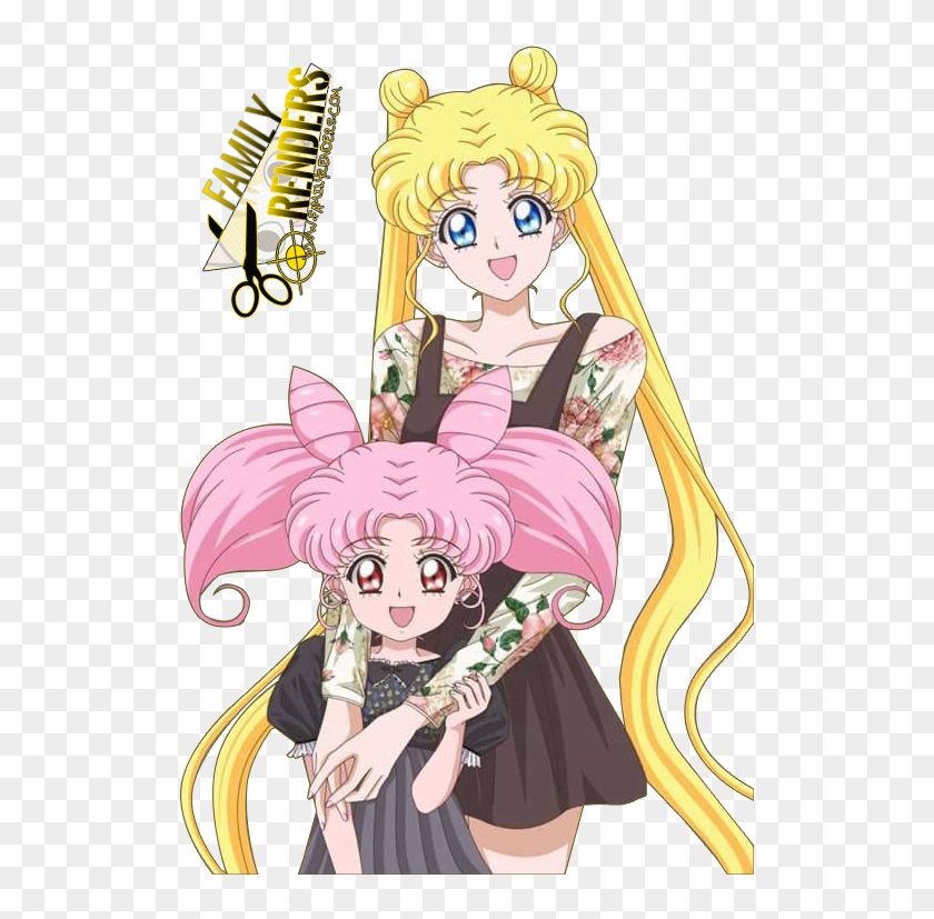 Disclaimer - Tsukino Usagi And Chibiusa Crystal Clipart #5383941