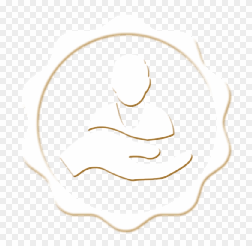 Awesome Customer Support - Circle Clipart