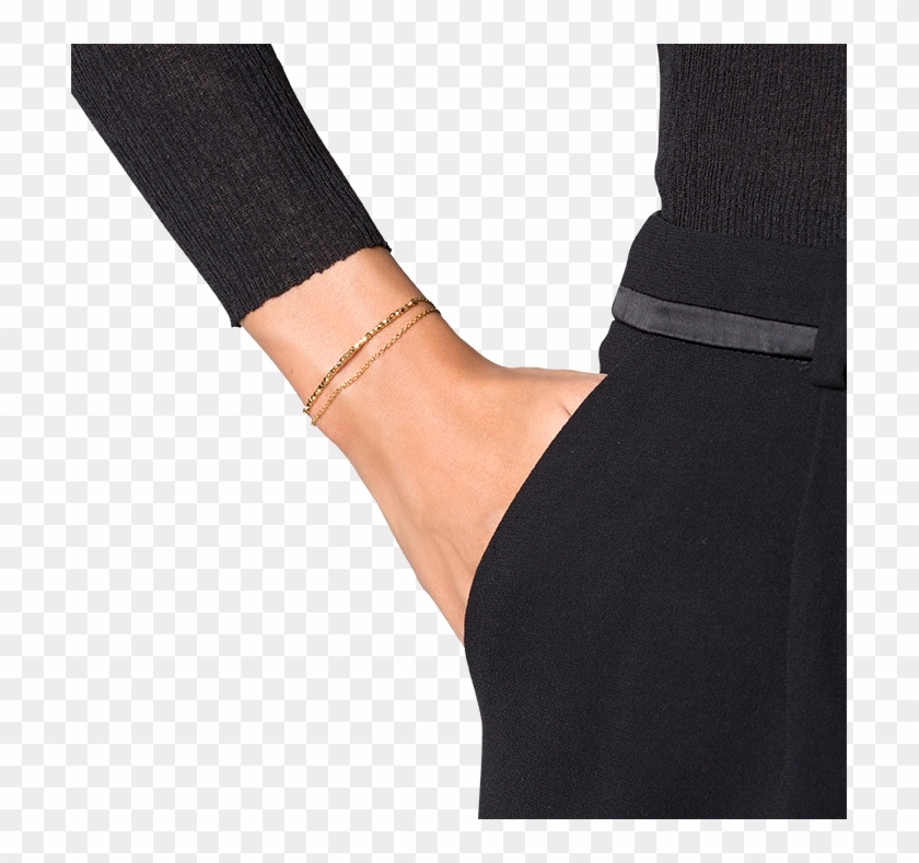 Perlenarmband Mit Kette - Bead Bracelet With Chain Jane Kønig Clipart #5384127