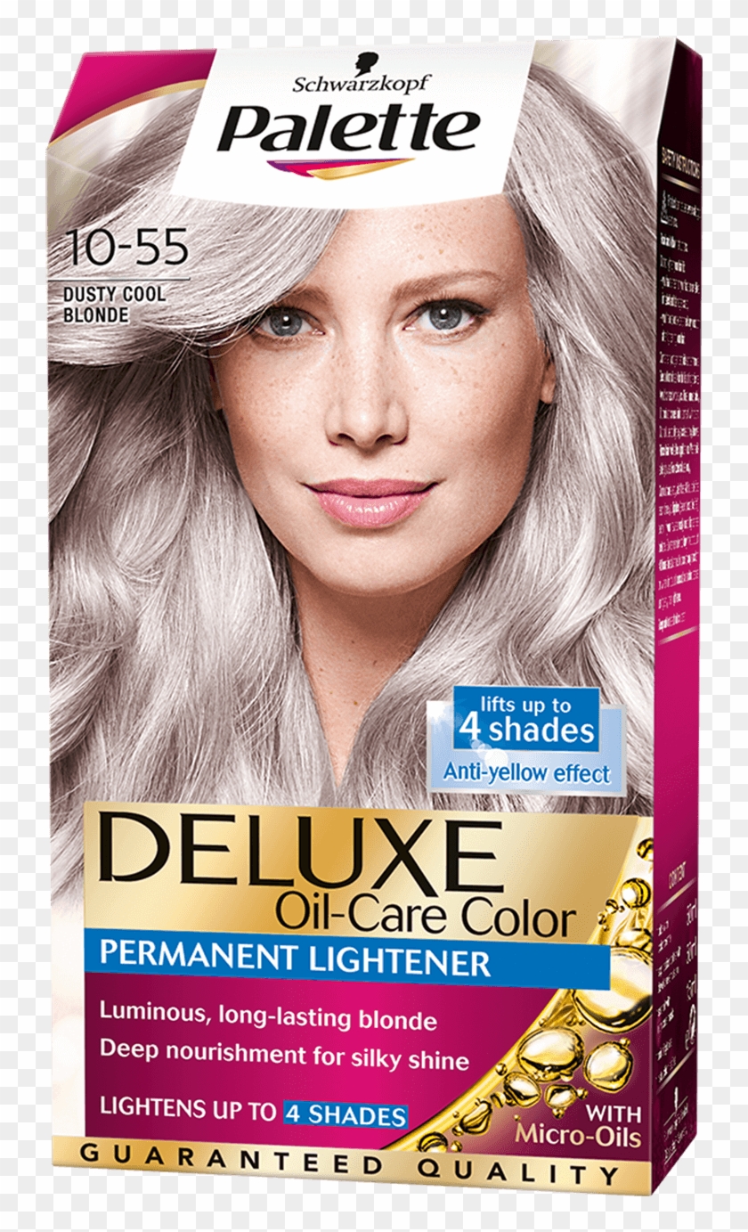 Palette Com Deluxe Permanent Lightener 10 55 Dusty - Palette Deluxe Oil Care Color Clipart