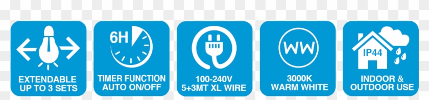 5m Cable With 10 “vintage” Led Bulbs - Emblem Clipart #5384973