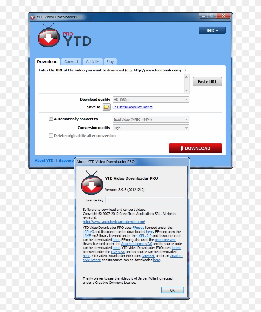 Download Videos In Ytd Clipart