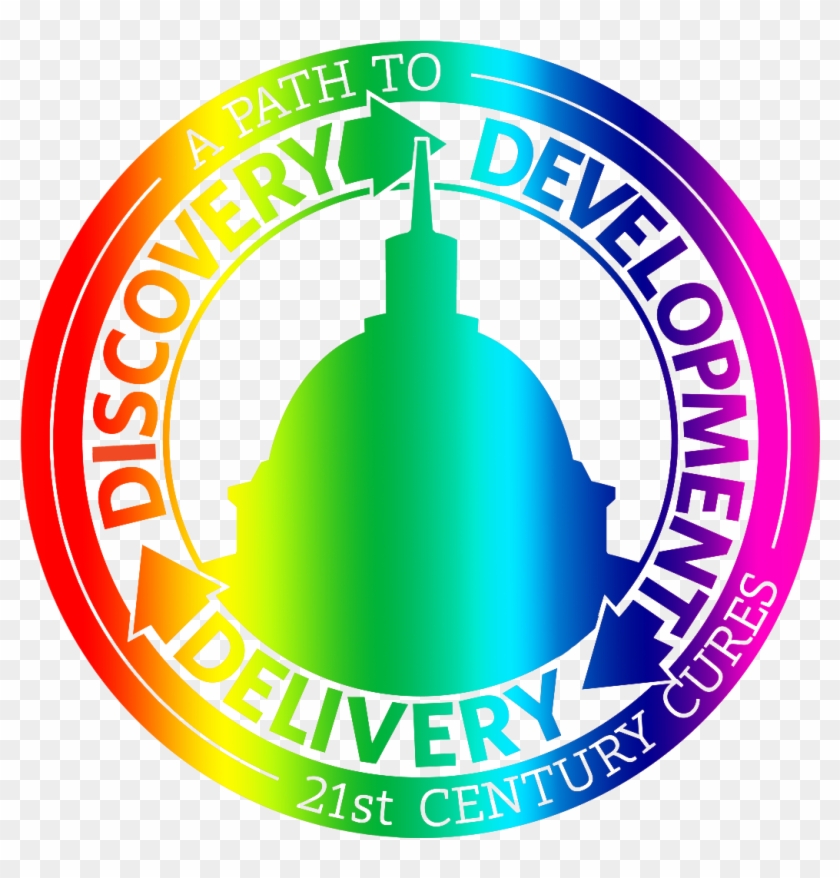The Logo For The 21st Century Cures Act In A Rainbow - Development Of Commerce In 21st Century Clipart #5385267