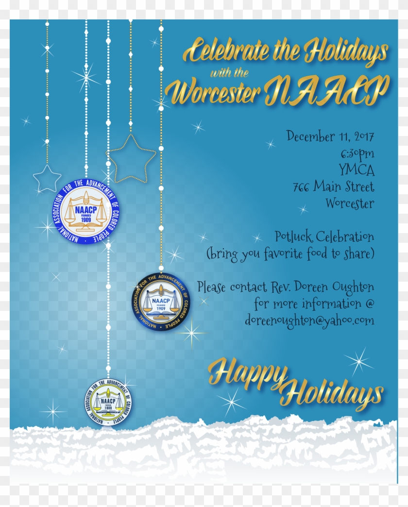 Worcester Naacp Holiday Party - Fête De La Musique Clipart #5385765
