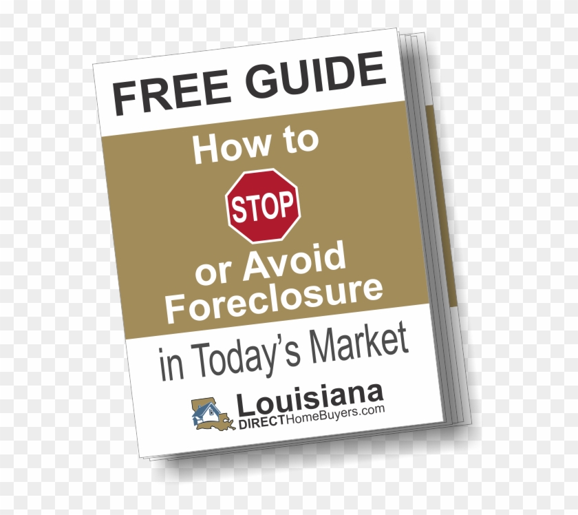 5 Ways To Stop Foreclosure Report - Stop Sign Clipart