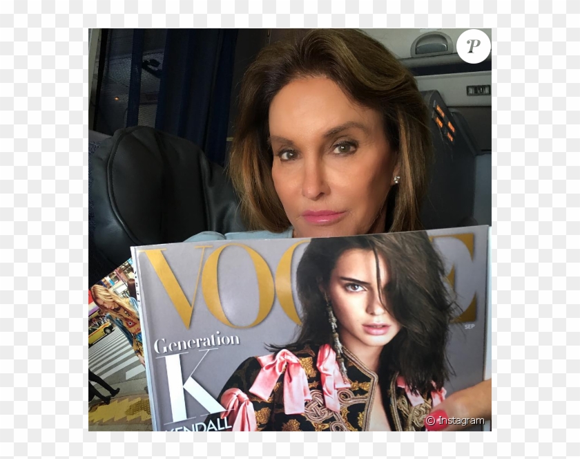 Caitlyn Jenner Fière De Sa Fille Kendall - Vogue Usa September 2016 Pdf Clipart