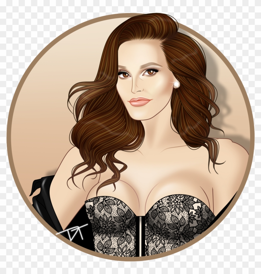 The Beautiful And Very Strong Caitlyn Jenner - Brassiere Clipart #5386356