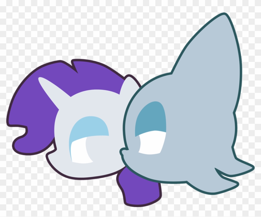 306375 Safe Rarity Crossover Sonic The Hedgehog Duo - Rouge The Bat Logo Clipart