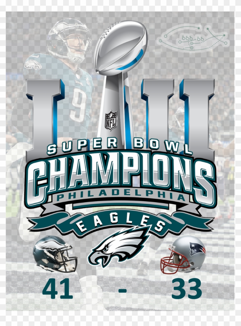 Philadelphia Eagles Super Bowl Champs - Philadelphia Eagles Super Bowl Champions Logo Clipart