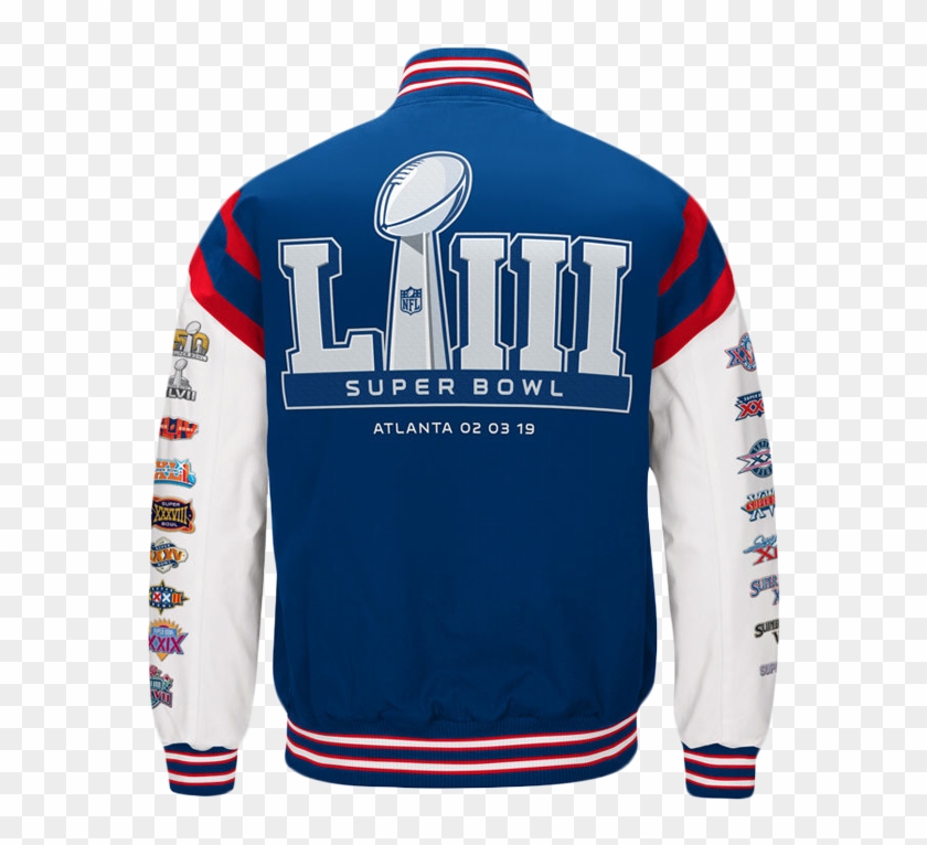 Men's Super Bowl Liii Champions Home Team Varsity Front - Super Bowl Liii Champions Clipart #5387825
