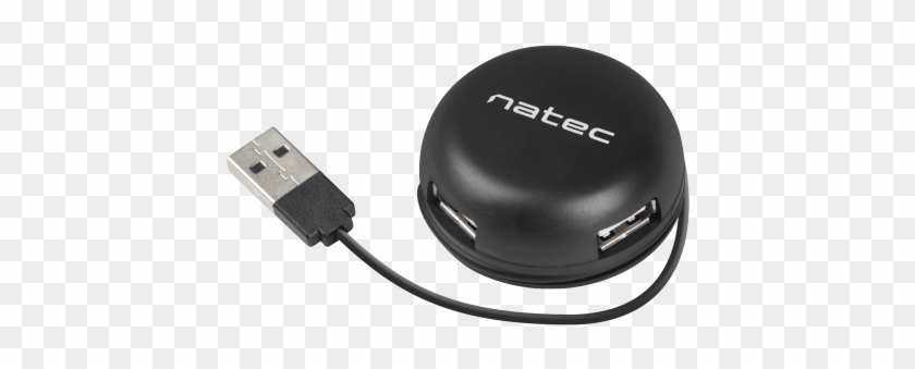 0 Hub Natec Bumblebee 4-port Black - Natec Bumblebee Black 2.0 Usb Hub 4 Ports Clipart #5388224
