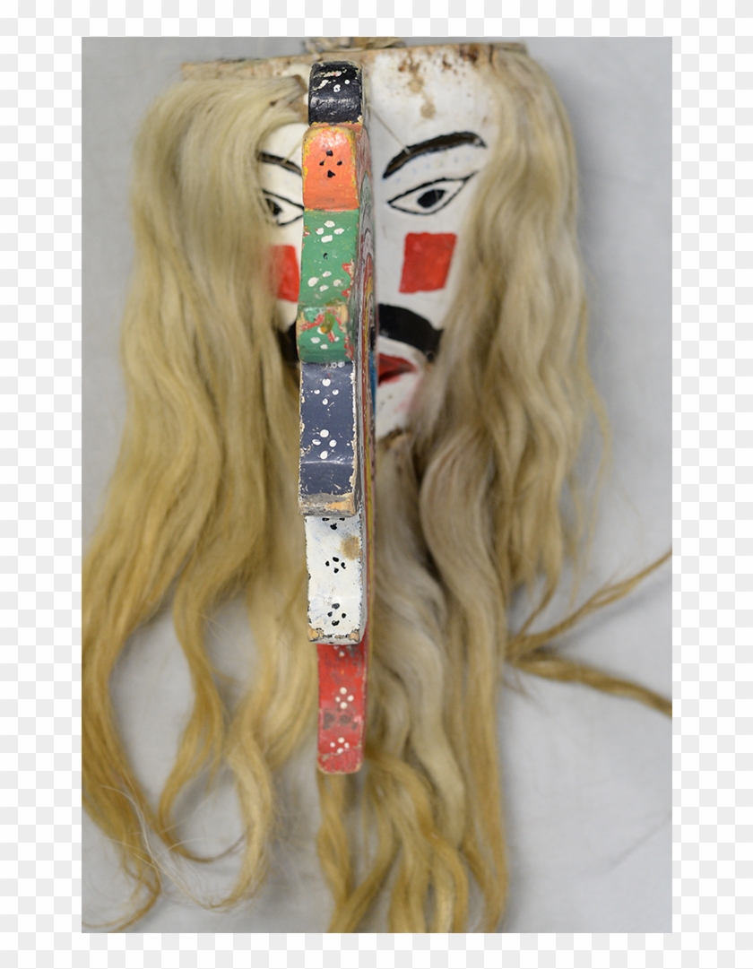 Azteca Mask - Blond Clipart #5388565