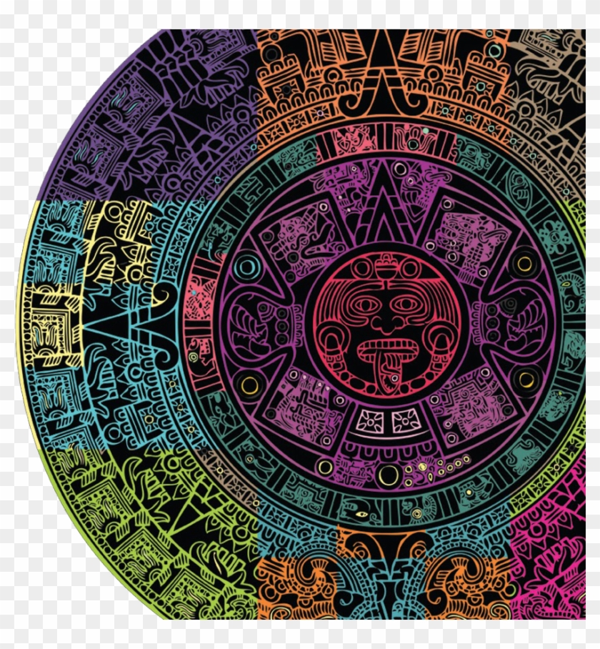 Original Size Is 1600 × 900 Pixels - Aztec Calendar Clipart #5388850