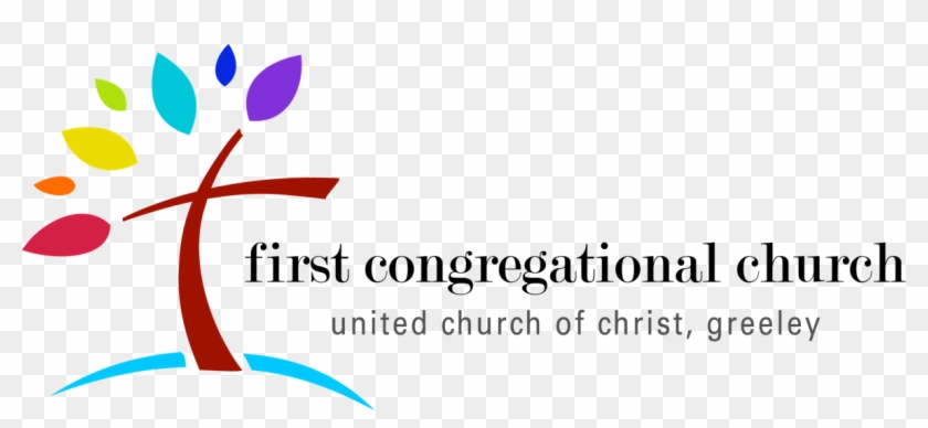 Rainbow Logo - First Congregational Church Greeley Clipart #5389074