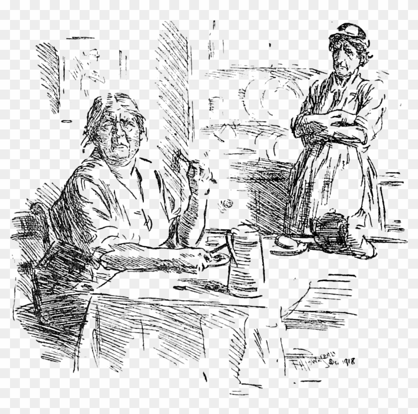 Punch's History Of The Great War P302 - Sketch Clipart #5389509