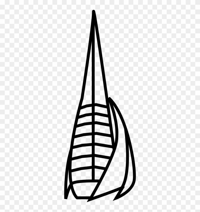 Perth Bell Tower 1 - Line Art Clipart #5389545