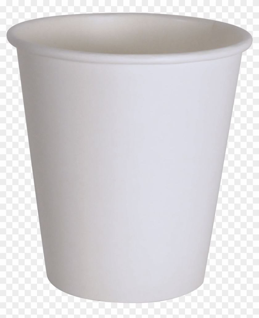 10oz White Hot Cup - Flowerpot Clipart