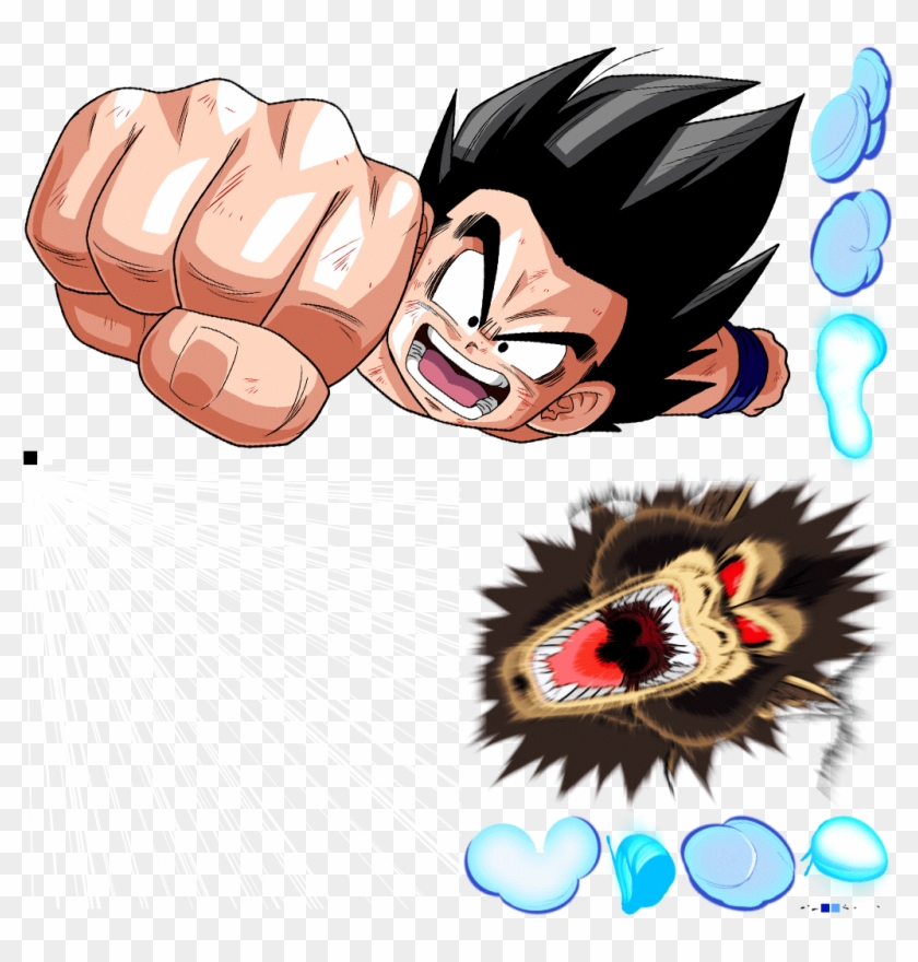 Decisive Punch Goku [thread]pic - Cartoon Clipart #5389596