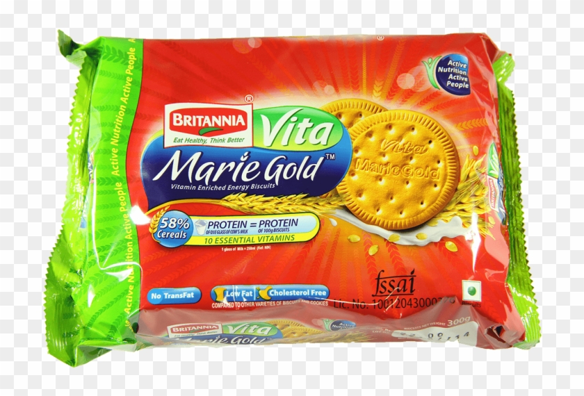Britannia Vita Marie Gold Biscuits - Britannia Vita Marie Gold Clipart #5389933