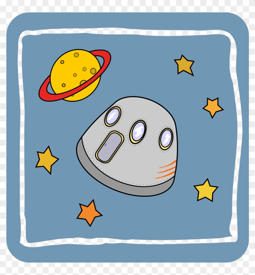 This Free Icons Png Design Of Icon Space Capsule , Clipart