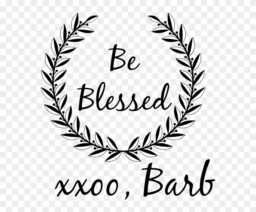 Beblessedwreathsignature - Plaquemine High School Logo Clipart #5391642