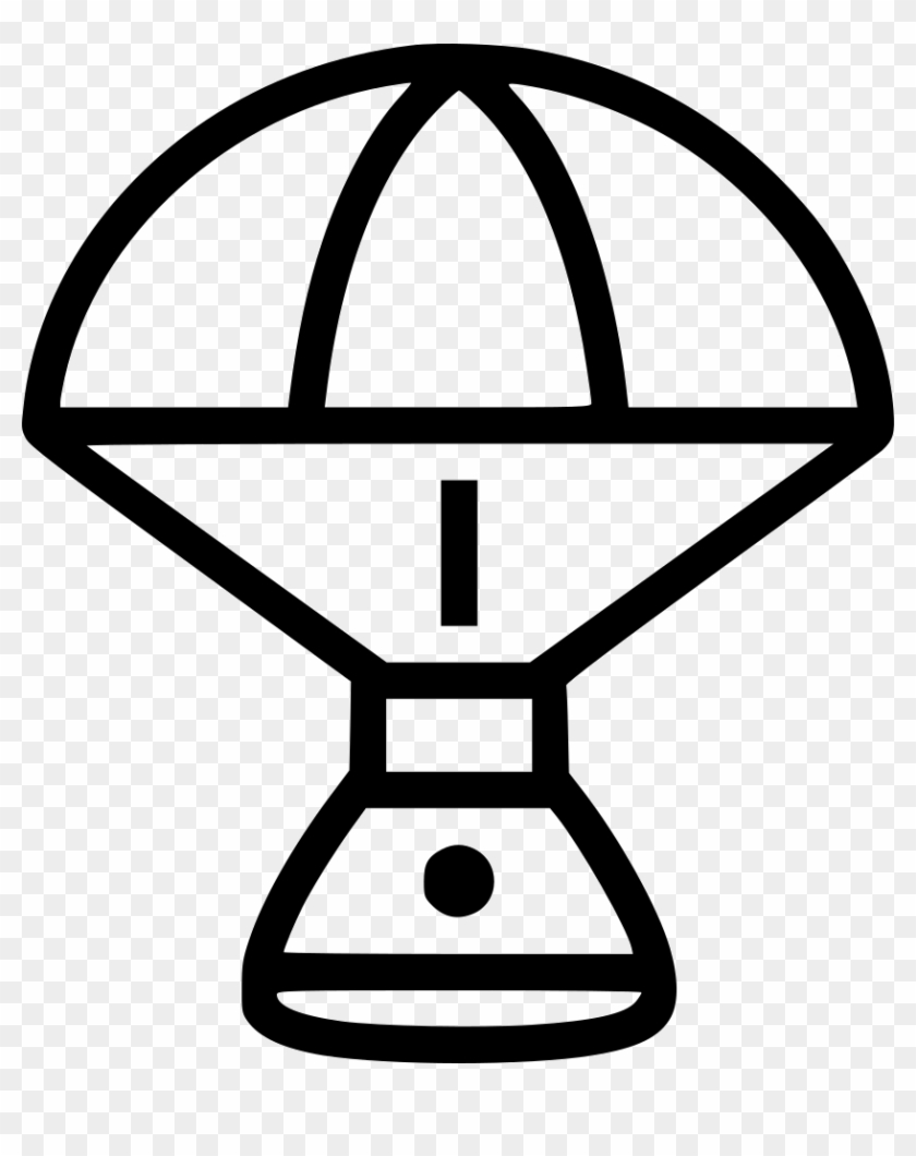 Parachute Clipart Rocket - Png Download #5391888