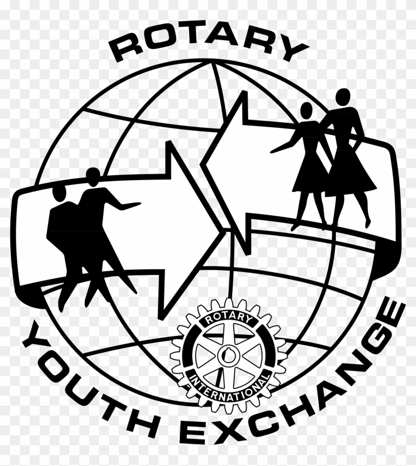 Youth Exchange Logo Png Transparent - Rotary Exchange Program Clipart