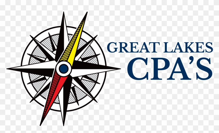 Great Lakes Cpa's - Compass Sticker For Scooty Clipart #5392508