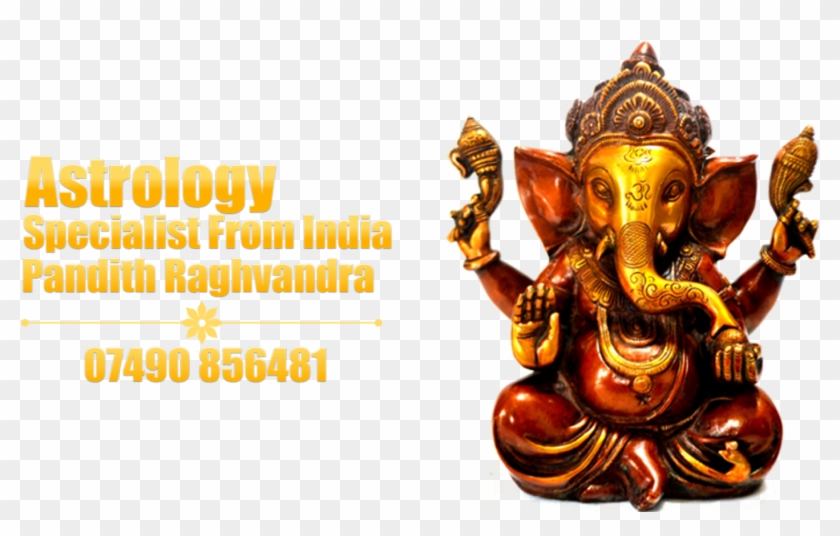 Cropped Gonasha 11 - Ganesha Brass Idol Clipart #5393119