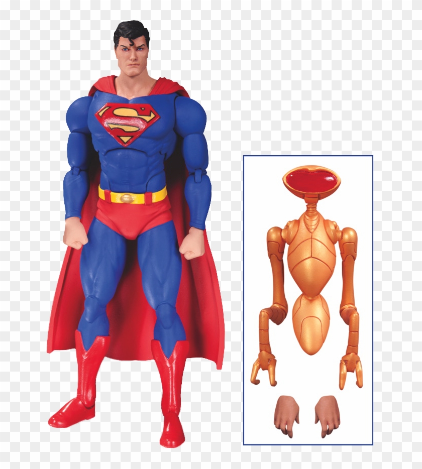 Superman Dc Icons Action Figure - Dc Collectibles Icons Superman Clipart #5393348