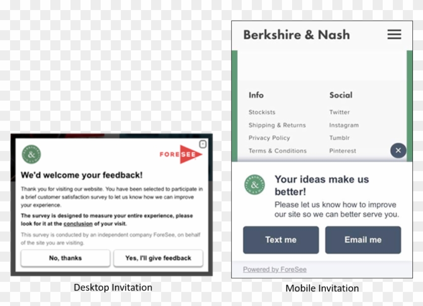 Feedback Link - Survey Ad Placement Clipart