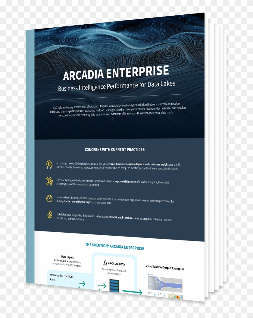 Accelerating Tableau On Hadoop With Arcadia Enterprise - Flyer Clipart #5393750