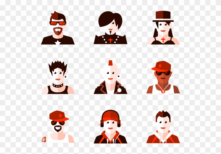 Urban Tribes Clipart