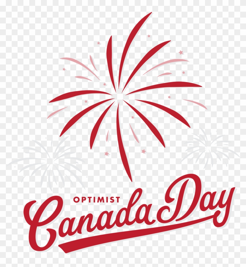 Fireworks Clip Canada Day Firework - Png Download #5395081