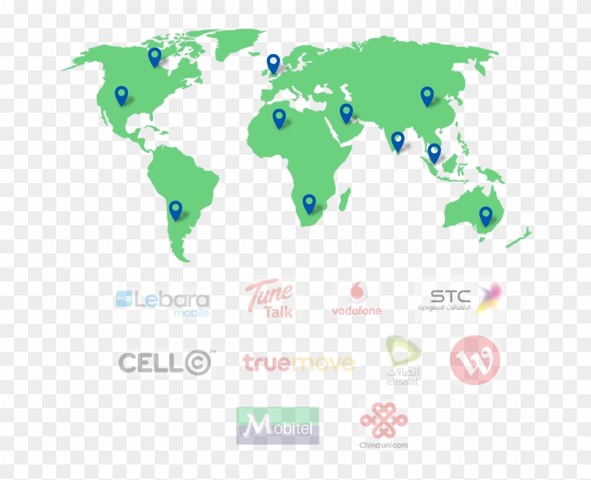 International Roaming Sim India - Left And Right Wing Countries Clipart
